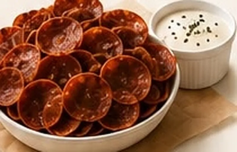 Pepperoni Chips from Slice & Bowl, Beirut